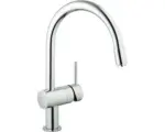 Hornbach Küchenarmatur Grohe Minta 32918000 mit Handbrause chrom glänzend