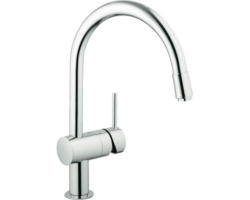 Küchenarmatur Grohe Minta 32918000 mit Handbrause chrom glänzend