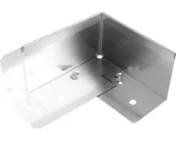 Rasenkante Ecke 'Alu-Heavy' 32 x 12cm