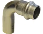 Hornbach Bogen Viega Sanpress 90° IA 54 mm Pressfitting inox 2316.1