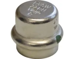 Kappe Viega Sanpress 18 mm Pressfitting inox 2356