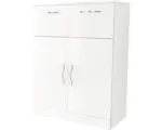 Hornbach Midischrank Baden Haus Bahia 82x60x33,5 cm weiß