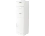 Hornbach Midischrank Baden Haus Bahia 112x30x33,5 cm weiß