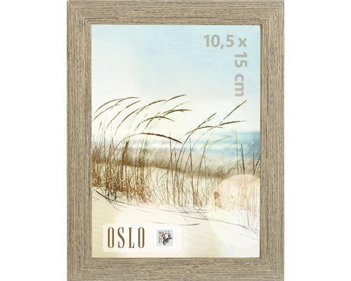 Bilderrahmen Oslo beige-grau 10x15 cm