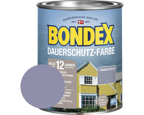 Dauerschutzfarbe Bondex finnischblau 0,75 l