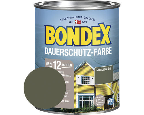 Dauerschutzfarbe Bondex norge grün 0,75 l