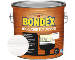 Holzschutz-Lasur Bondex kalkweiß 2,5 l