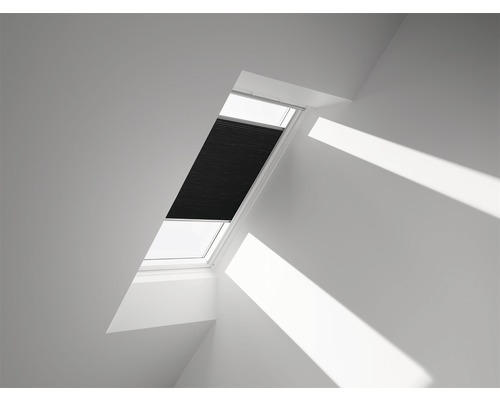 VELUX Wabenplissee uni schwarz manuell FHC PK10 1047S