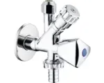 Hornbach Kombi-Eckventil veporit mit Geräteanschluß 1/2" chrom