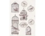 Hornbach Wandtattoo Bird Cage 50x70 cm