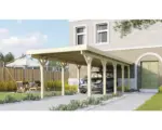 Hornbach Einzelcarport Karibu Dahnen 3 Variante A 318x860 cm kesseldruckimprägniert