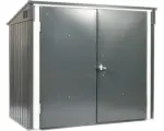 Hornbach Mülltonnenbox DuraMax inkl. 2 Schlüssel 154,2x96x130,5 cm anthrazit