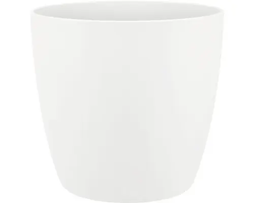 Übertopf elho Brussels Kunststoff Ø 10,5 cm weiß