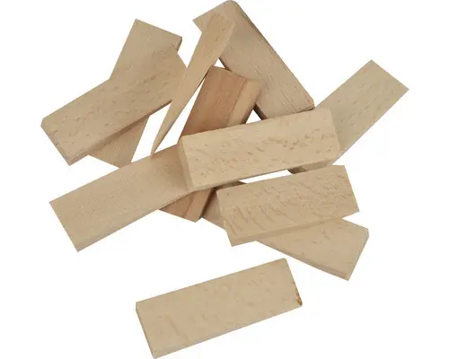 Schalsteinkeile SONNECK Holz, 100 Stück