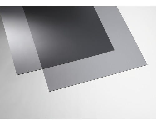 Acrylcolorplatte 3x500x1250 mm glatt grau