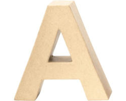 Buchstabe A Pappe 17,5x5,5 cm