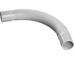 Steckbogen M32 hellgrau 90°