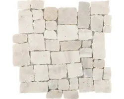 Natursteinmosaik Murcino 30,0x30,0 cm beige