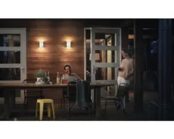 LED Außenwandleuchte Philips myGarden Python edelstahl 1-flammig mit Leuchtmittel 600 lm 2700 K warmweiß IP44 mit Bewegungssensor