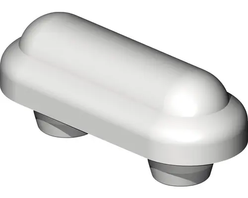 Deckelpuffer/Sitzpuffer Mkw 11 mm für WC-Sitz weiß