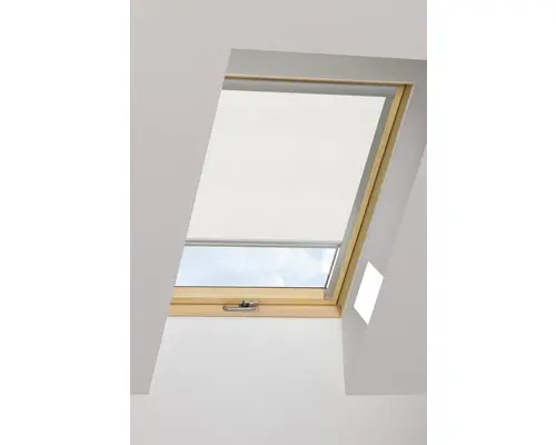 Tageslichtrollo FAKRO weiß manuell 78 x 140 cm (07)