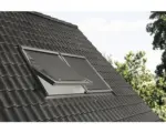 Hornbach VELUX Hitzeschutz-Markise transparent schwarz solarbetrieben MSL FK06 5060