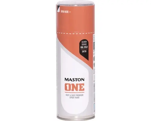 Sprühlack Maston ONE satin Lachs orange 400 ml