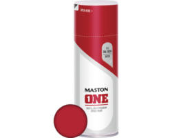 Sprühlack Maston ONE satin verkehrsrot RAL3020 400 ml