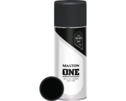 Sprühlack Maston ONE matt RAL9005 schwarz 400 ml