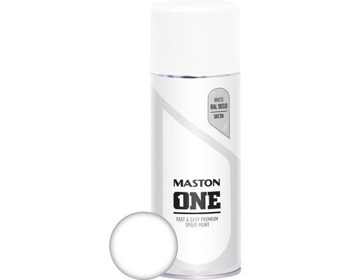 Sprühlack Maston ONE satin weiß RAL9010 400 ml