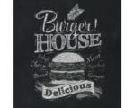 Hornbach Glasbild Burger House 30x30 cm GLA1012