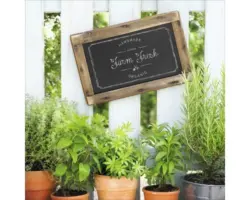 Glasbild Farm Fresh 30x30 cm GLA1052