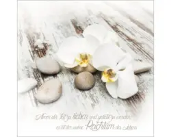 Glasbild Liebe & Reichtum 20x20 cm GLA1190