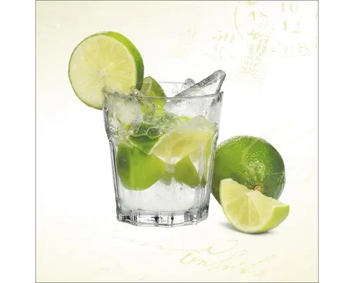 Glasbild Caipirinha 50x50 cm GLA698