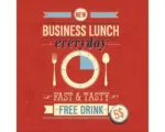 Hornbach Glasbild Retro Lunch 30x30 cm GLA930