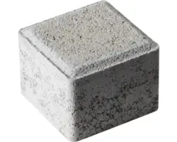 Pflaster Quadro Würfel grau 8x8x6 cm