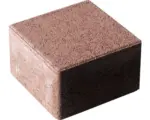 Hornbach Beton Pflasterstein Dorfplatz rot 14x14x8 cm