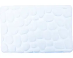 Badteppich MSV Pebbles 40x60 cm weiß