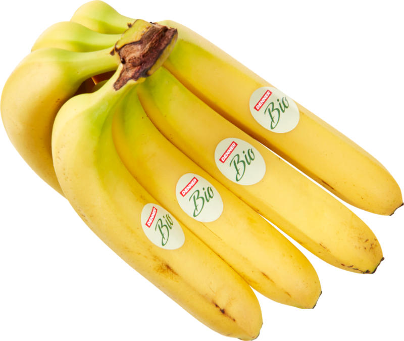 Bananes bio , Provenance indiquée sur l’étiquette, le kg