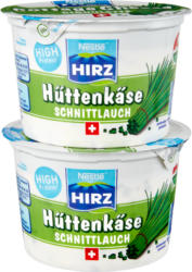 Hirz Hüttenkäse Schnittlauch, 2 x 200 g