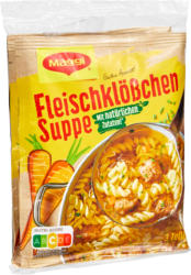Maggi Fleischklösschensuppe mit Fusilli, 3 x 50 g