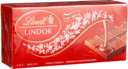 Tavoletta di cioccolata Lindor Latte Lindt, 5 x 100 g