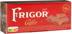 Tablette de chocolat Frigor Lait Cailler, 5 x 100 g