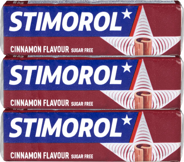 Chewing-gum Cinnamon Stimorol, 14 g