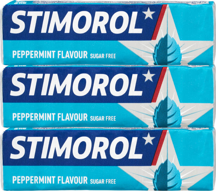Chewing-gum Peppermint Stimorol, 14 g