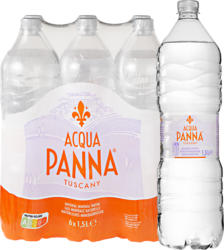 Acqua minerale Acqua Panna , non gassata, 6 x 1,5 litri