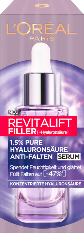 Sérum anti-rides Revitalift Filler L’Oréal, 30 ml