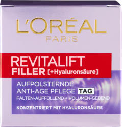L’Oréal Revitalift Filler Anti-Age-Pflege Gesichtscrème Tag, 50 ml