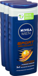 Nivea Men Pflegedusche Sport, 3 x 250 ml