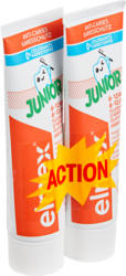 Dentifrice Junior Protection Caries Elmex, 2 x 75 ml